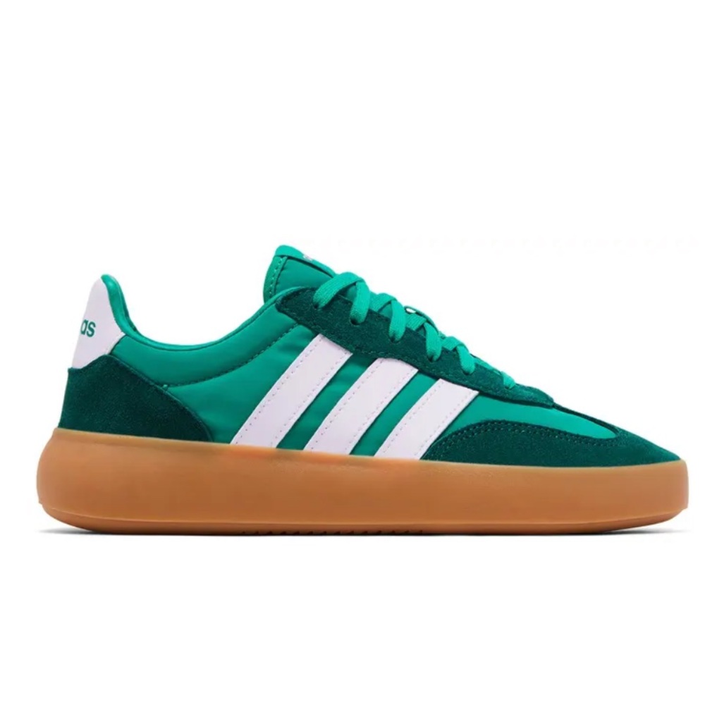Adidas women’s barreda decode Sneakers in collegiate Green (and light purple)